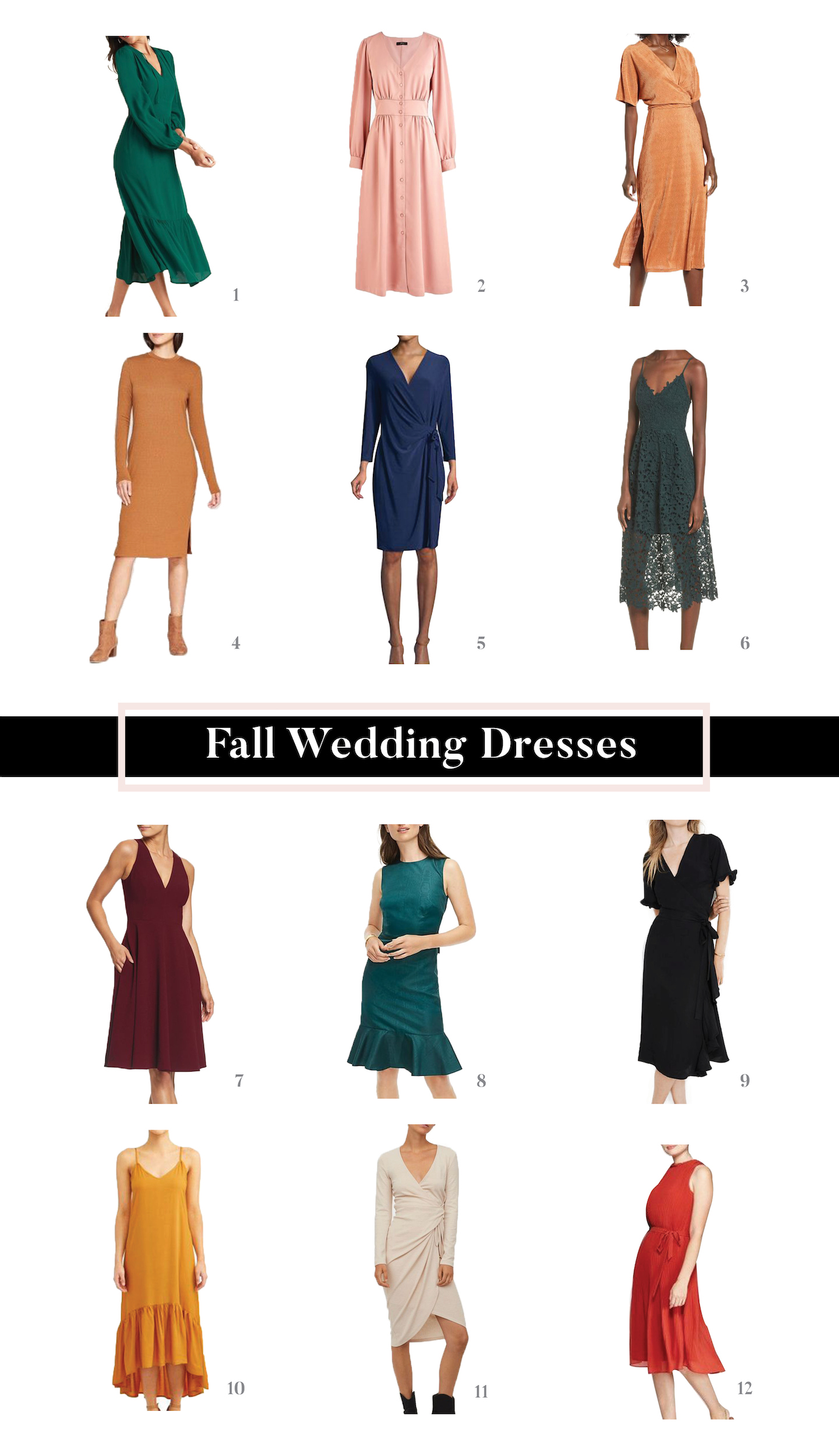 Casual Fall Wedding Guest Dresses Hot Sale, 58% OFF | floresdekiskeya.org