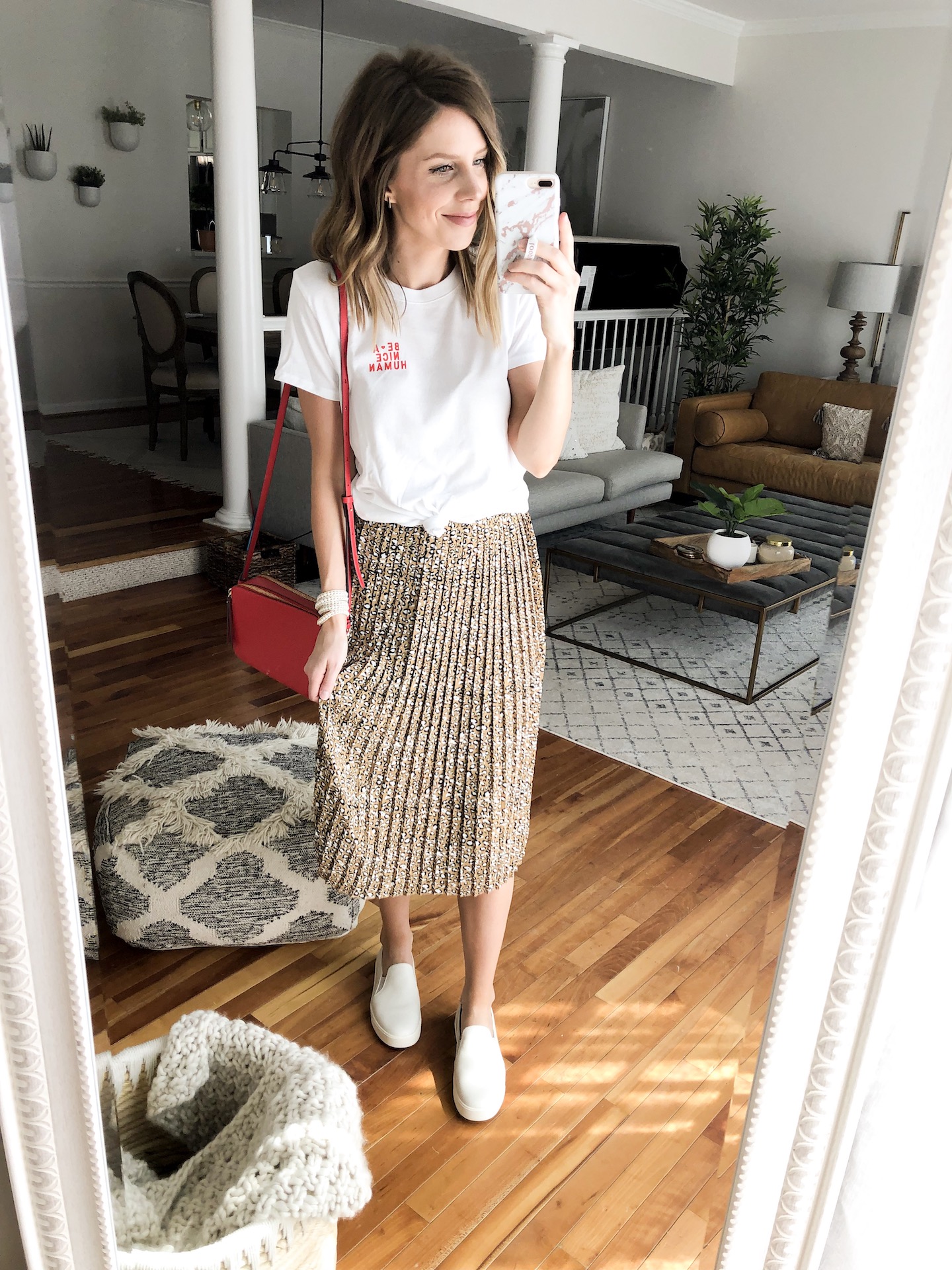 Shop Your Closet: Leopard Midi Skirt - Lauren Loves