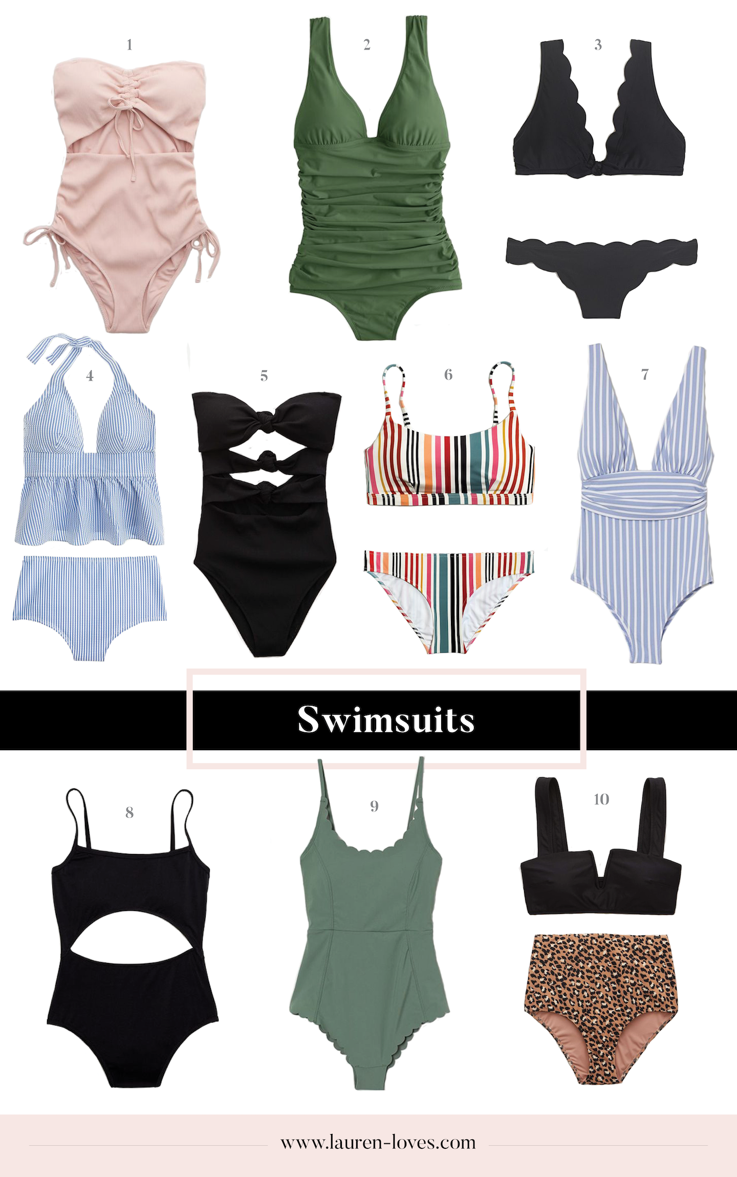 Swimsuits I’m Loving – Lauren Bown