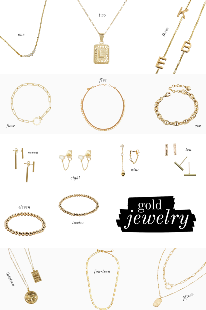 Gold Jewelry I'm Loving - Lauren Loves
