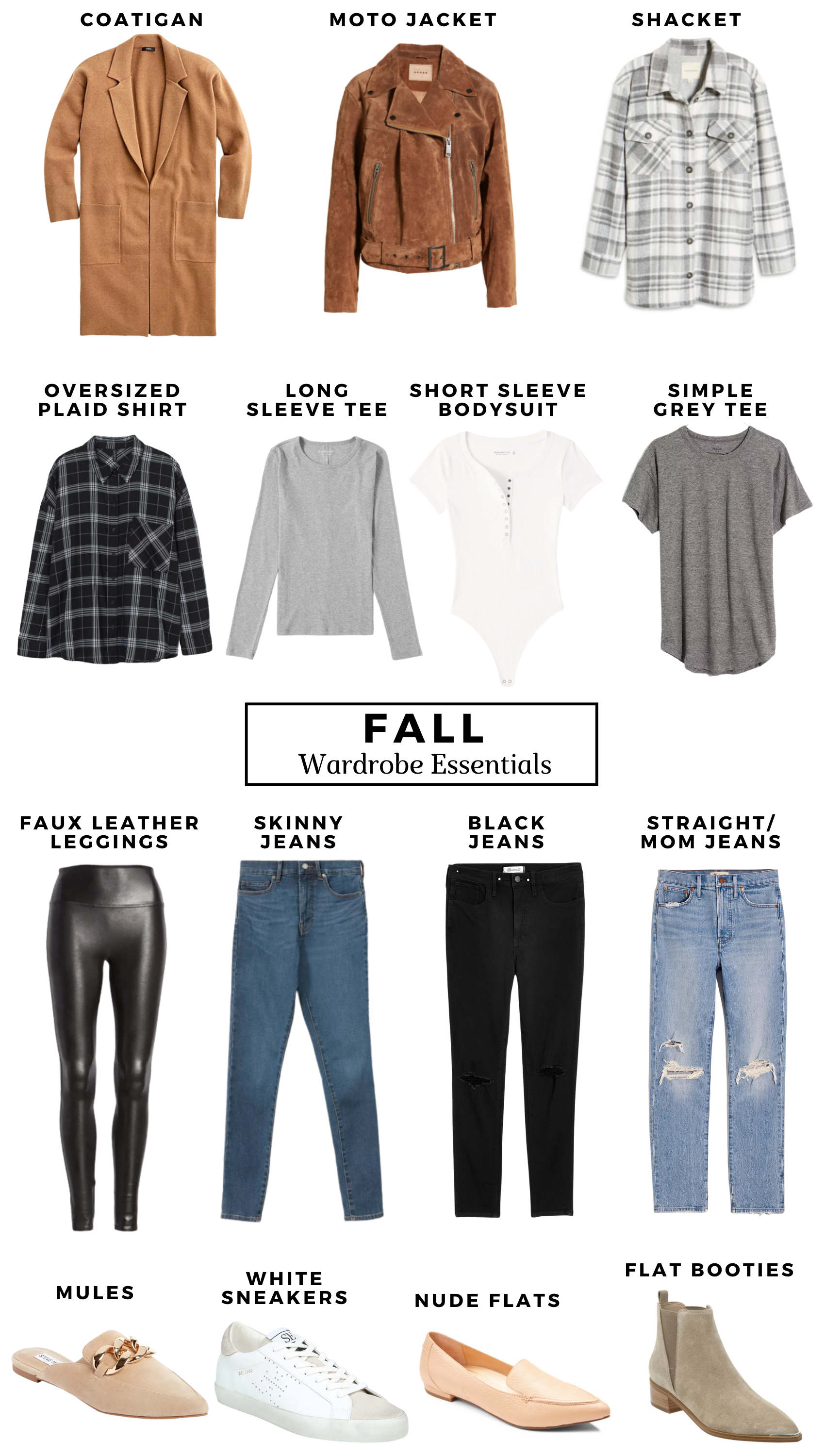 My Fall Wardrobe Essentials – Lauren Bown