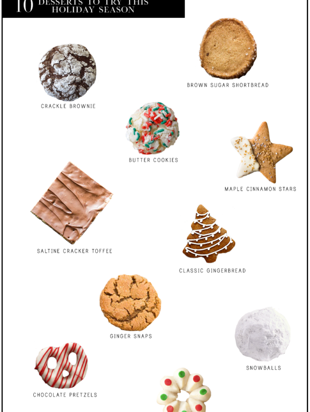 Ten Desserts to Try This Holiday Season